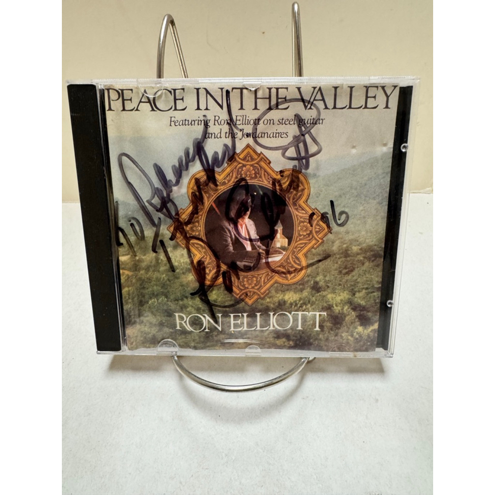 Ron Elliott Peace in the Valley (CD, 1996) Autographed